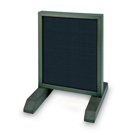 United Visual Products Sliding Door Indoor Enclosed Corkboard, 6 UV9026ACS-BRONZE-KEYLIME